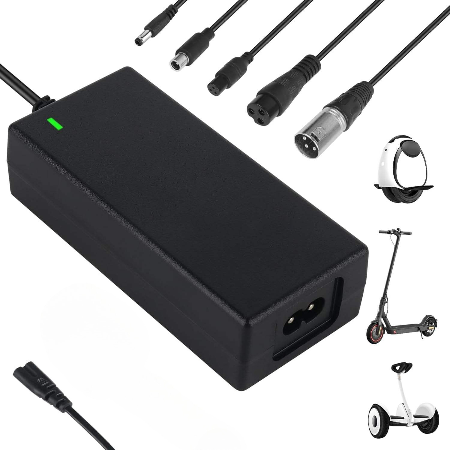 Electric Scooter Charger - Adaptateur d'alimentation universel AC DC 42V