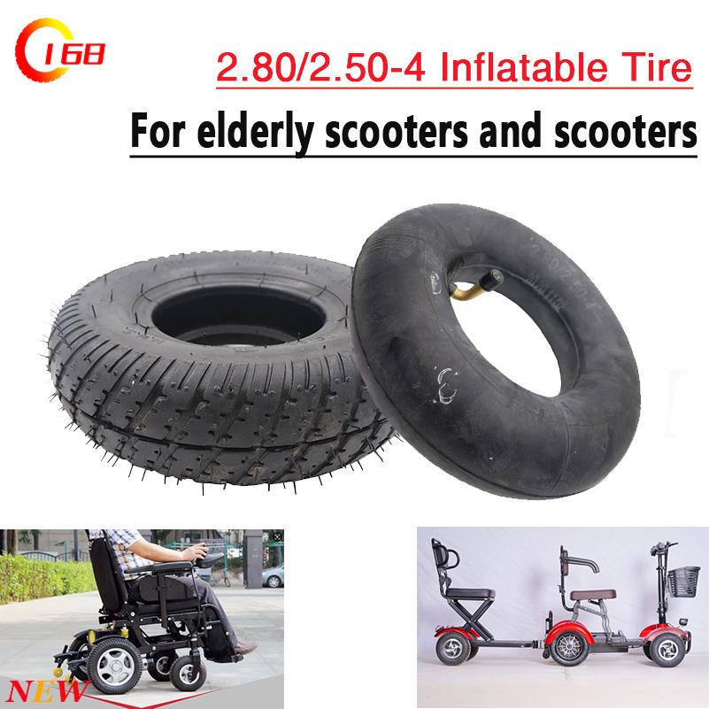 Scooter Tire - Pneu pour trottinette électrique, modèle 2.80/2.50-4,