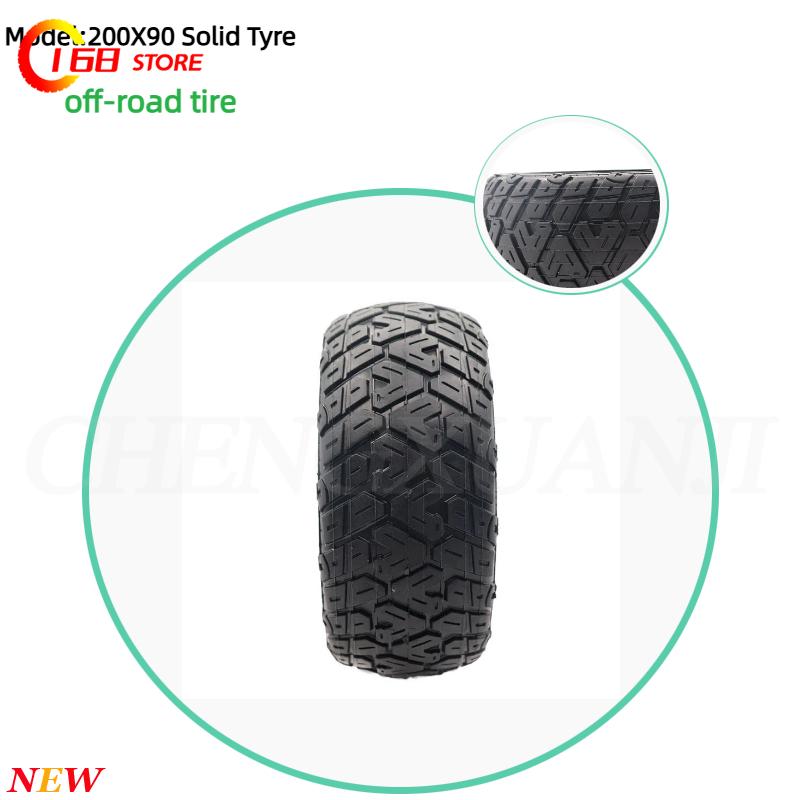 Pneu plein non pneumatique 200 - Scooter Tire avis et prix