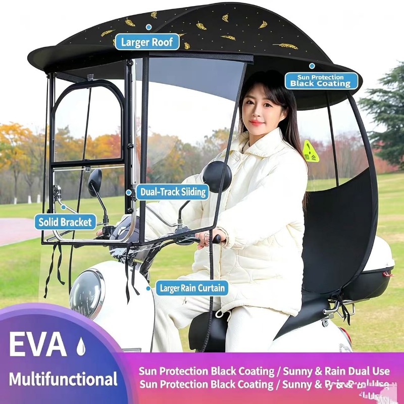 Pare-soleil pour vélo électriq - Electric Scooter Rain Cover avis et prix