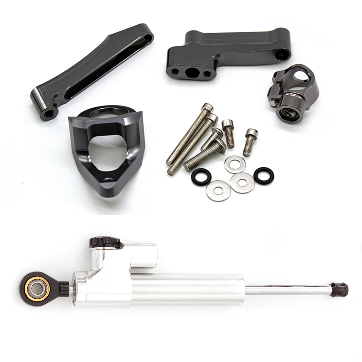 Amortisseur de moto en carbone - Steering Damper Stabilizer Kit Cnc avis et prix