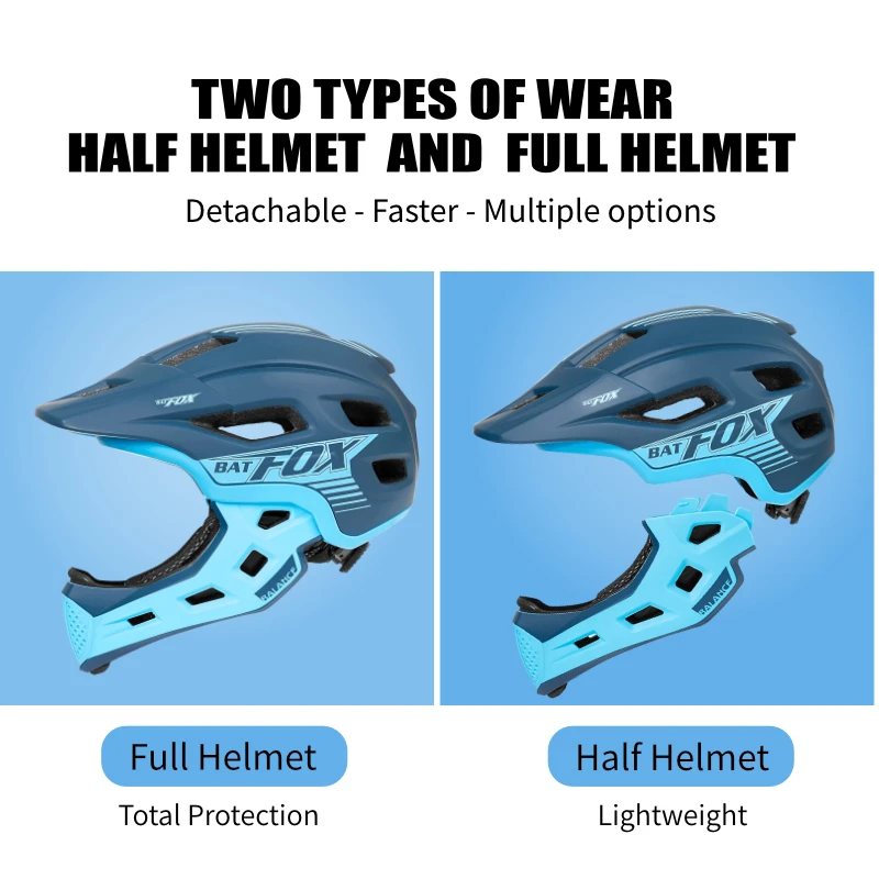 BATFOX casque intégral enfants - Scooter Helmet Set avis et prix