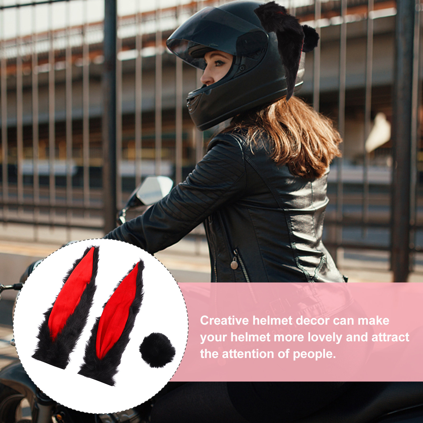 1 ensemble d'ornements décorat - Scooter Helmet Set avis et prix
