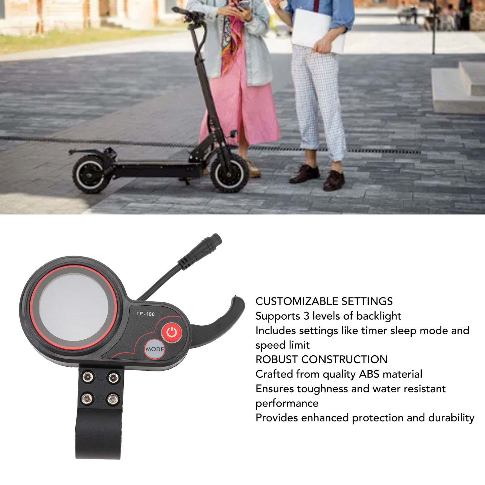 Écran LCD pour trottinette éle - Scooter Electric avis et prix